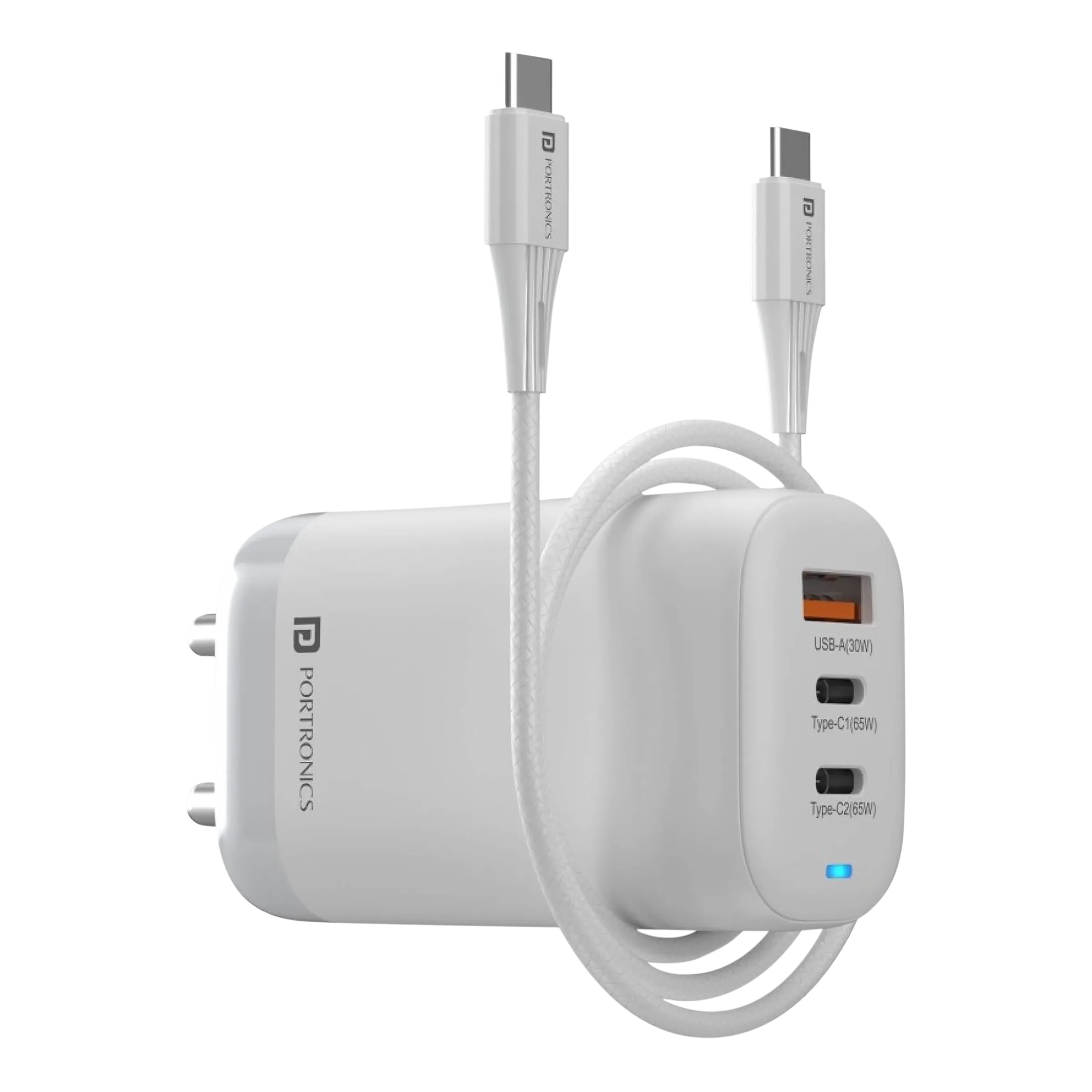 Portronics 65W GaN USB-C Charger