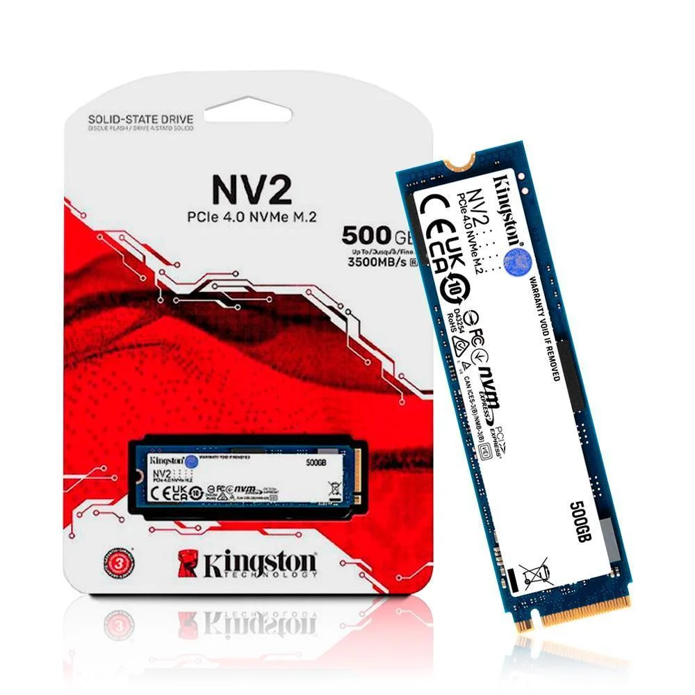 Kingston NV2 500GB M.2 NVMe SSD