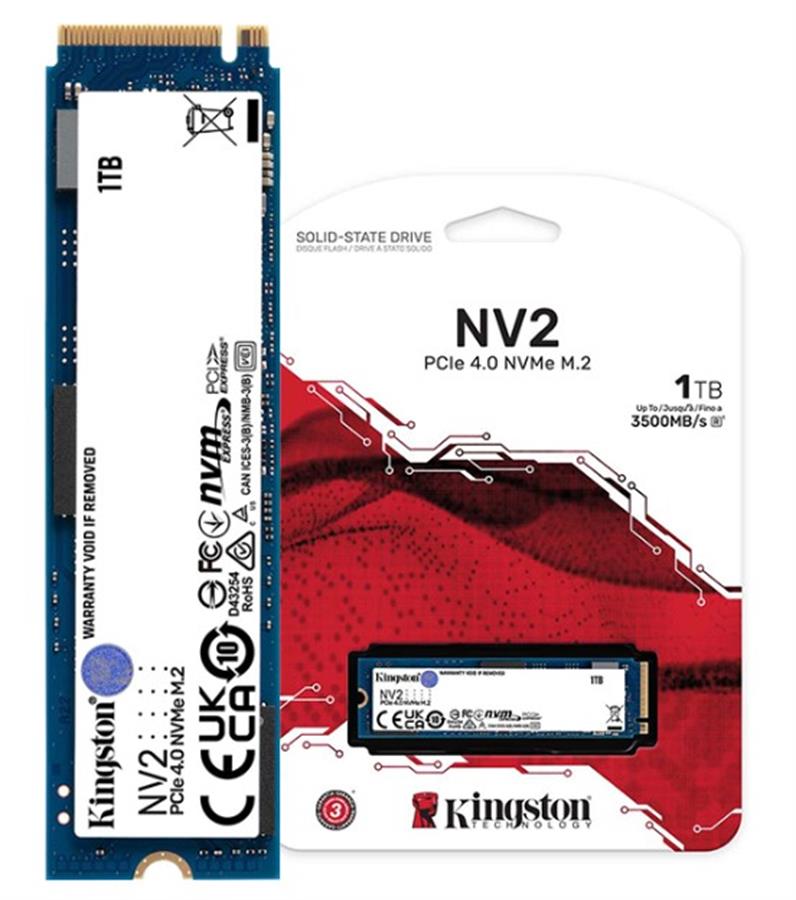 Kingston NV2 1TB M.2 NVMe SSD