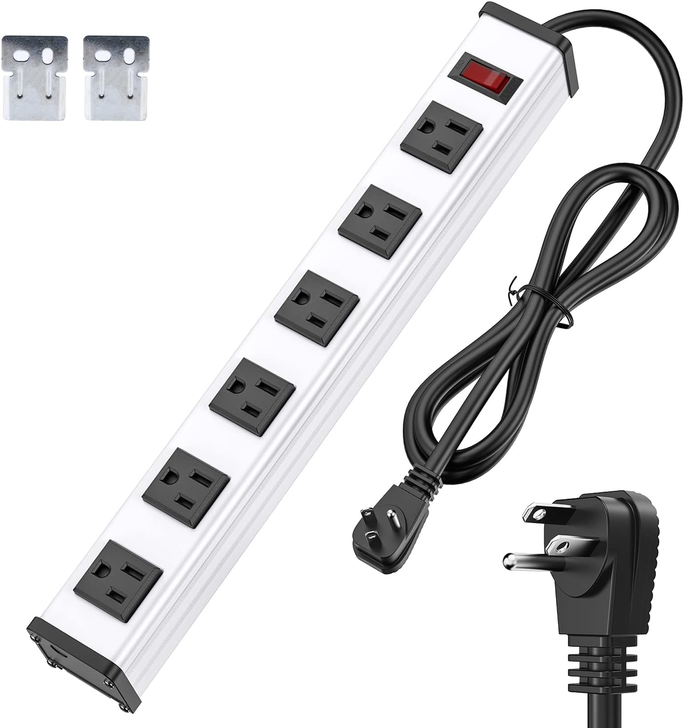 Power Strip 6 Socket 3m