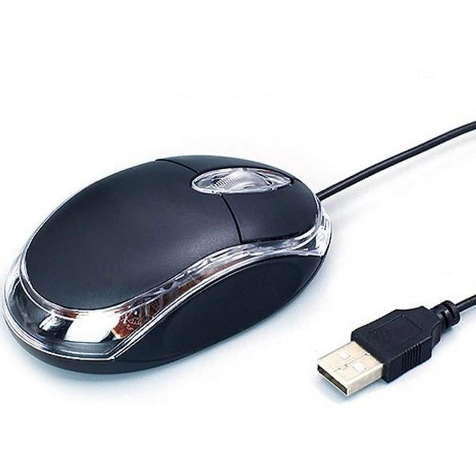 USB Optical Mouse Wired Silent 1600 DPI