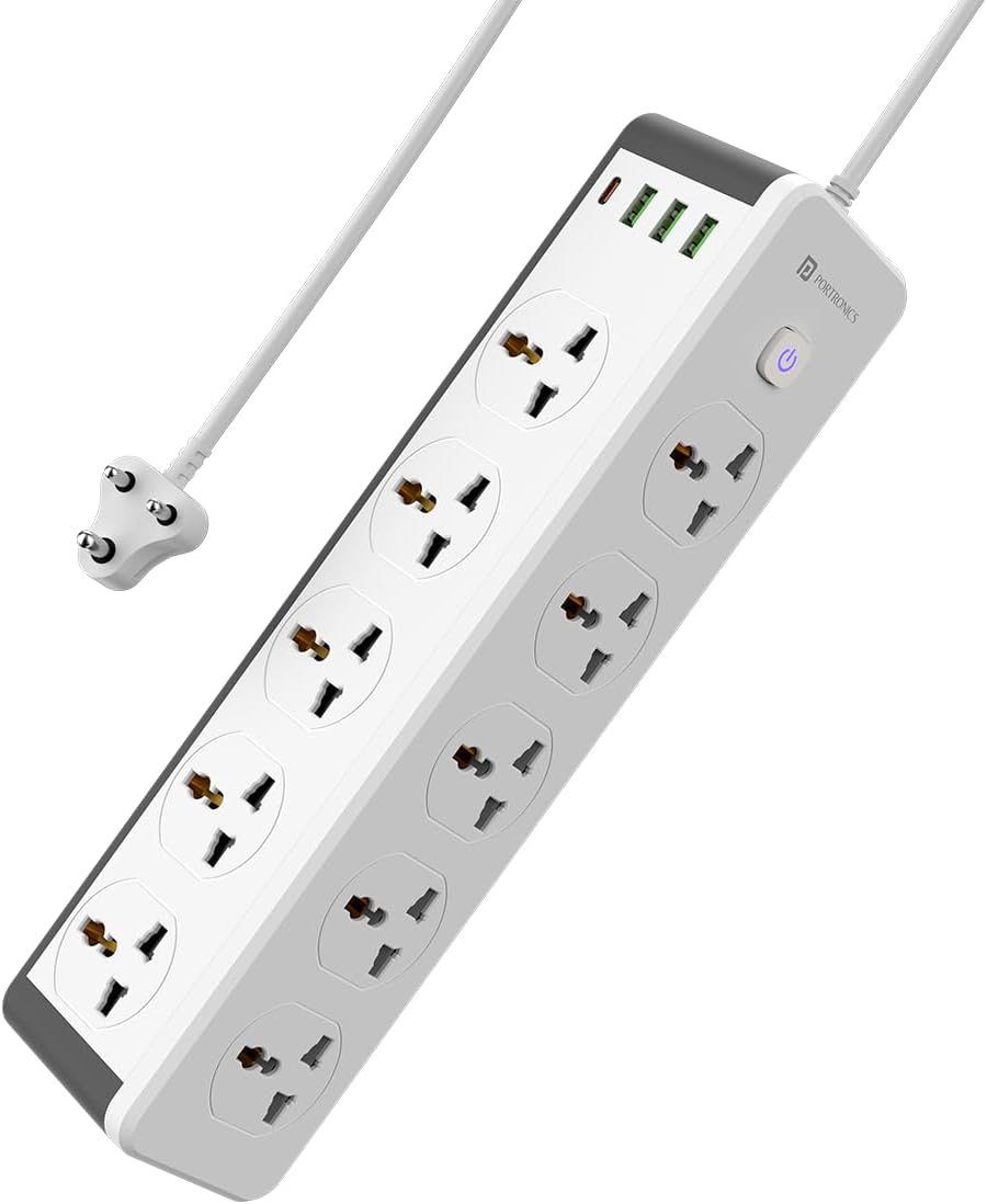 Portronics Power House 10 Socket Strip