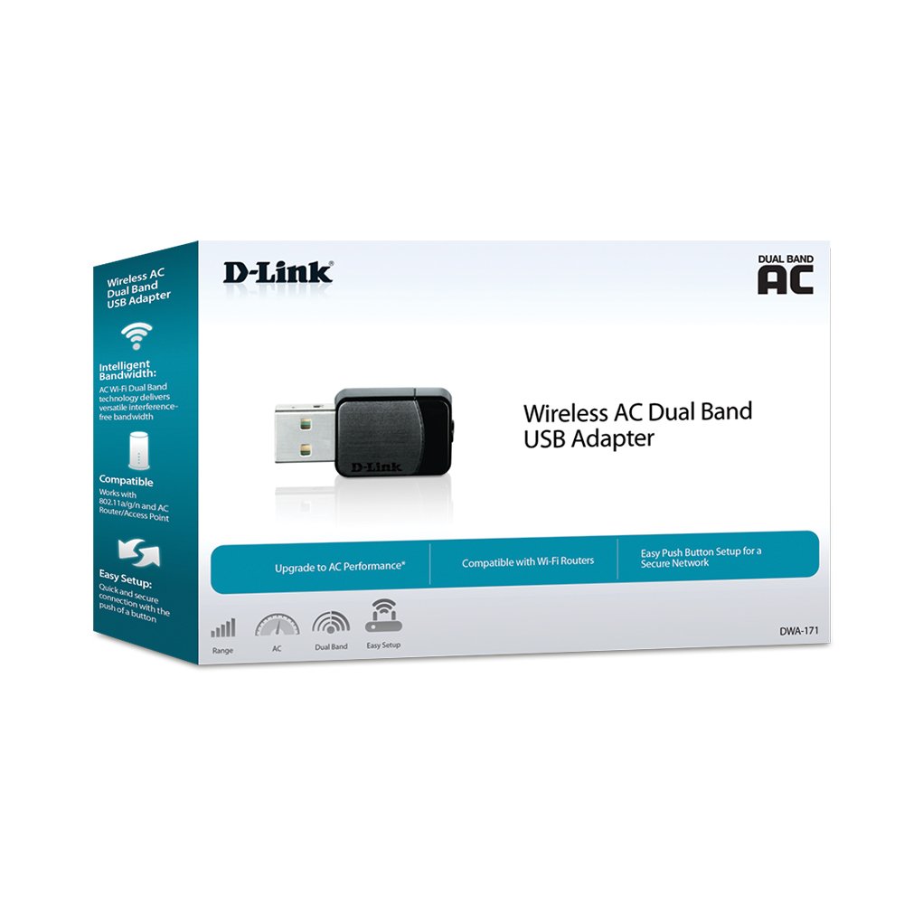 D-Link DWA-171 AC600 USB WiFi Adapter