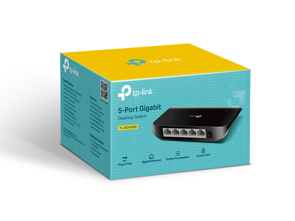 TP-Link TL-SG1005D 5-Port Gigabit Switch