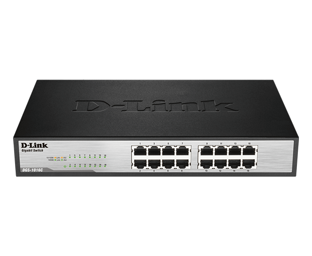 D-Link DGS-1016C 16-Port Gigabit Switch