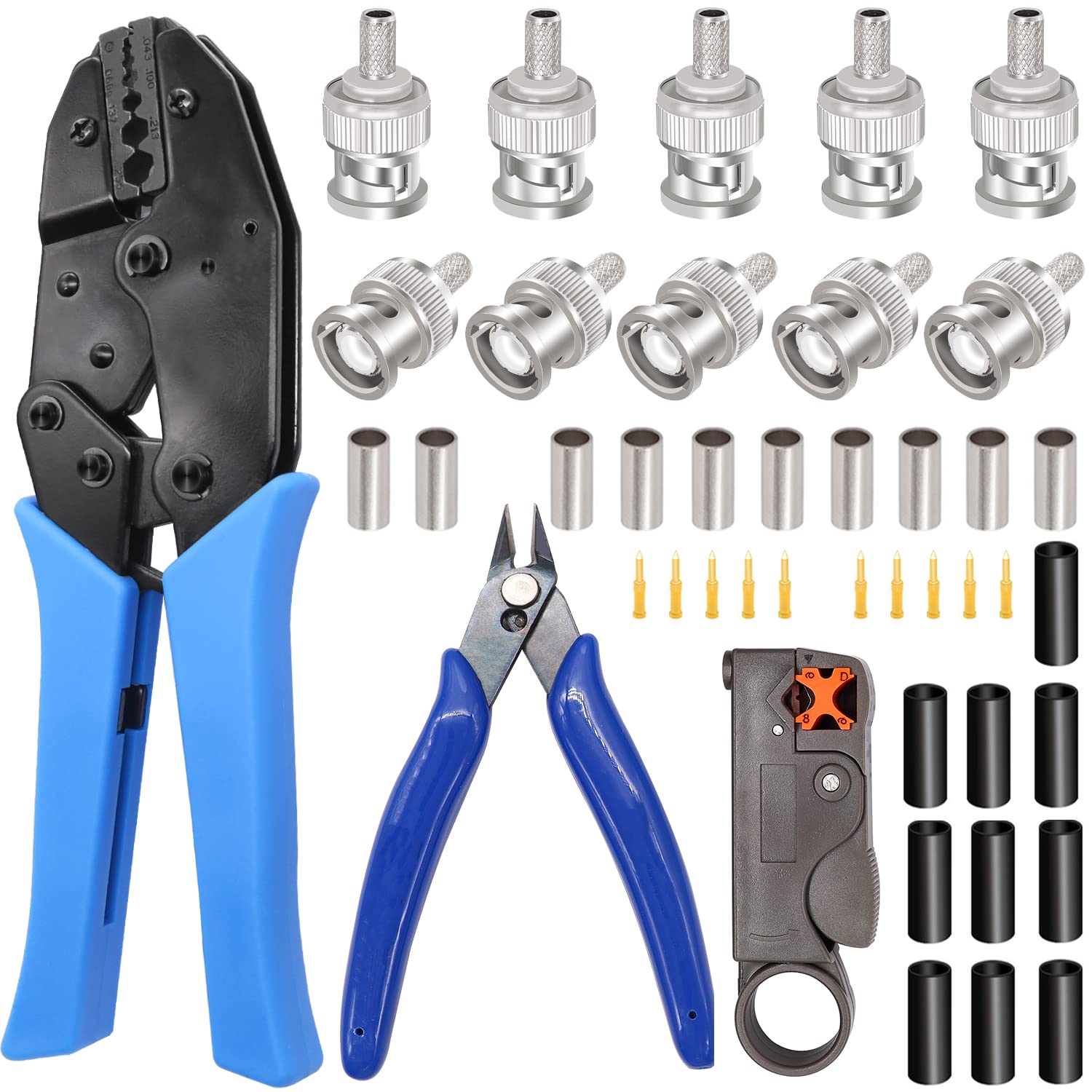 BNC Connector Crimping Tool Set