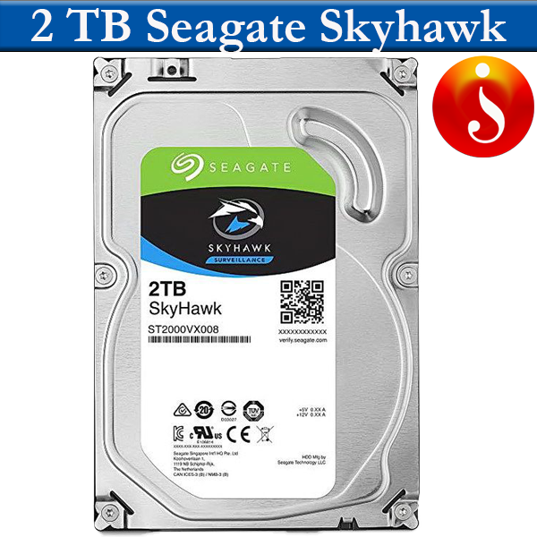 Seagate SkyHawk 2TB Surveillance HDD