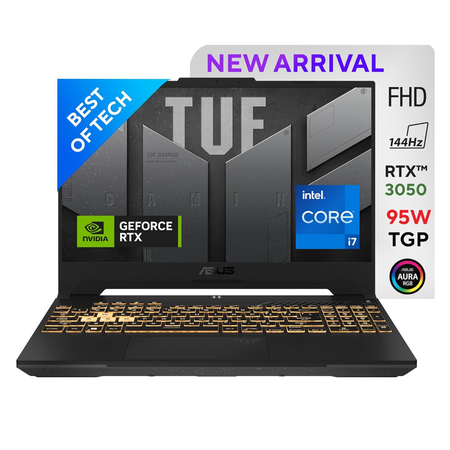 ASUS TUF Gaming F15 Core i7 12th RTX 3050