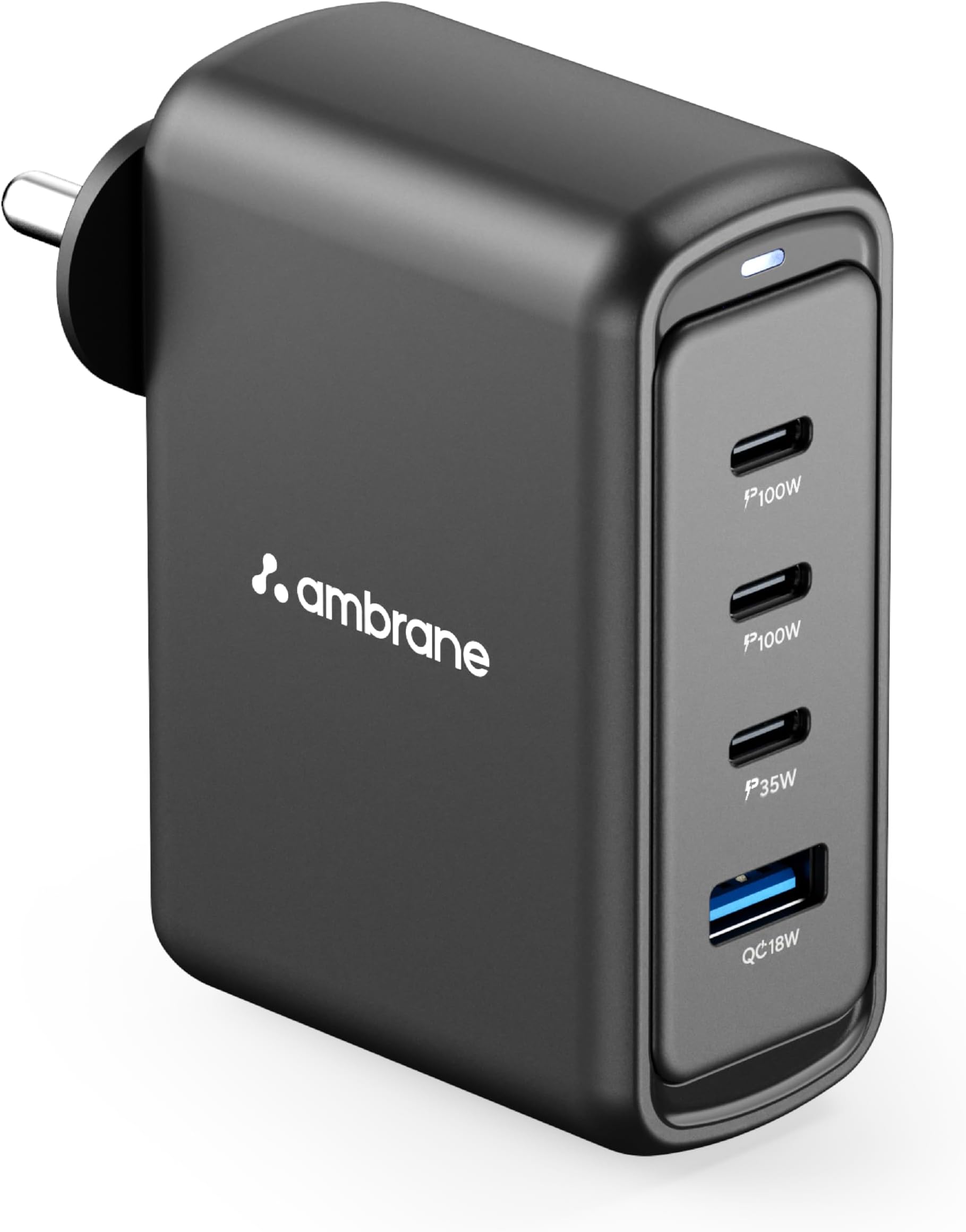 Ambrane 65W USB-C 4-Port Desktop Charger
