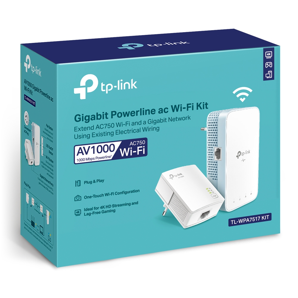 TP-Link TL-WPA7517 KIT Powerline WiFi