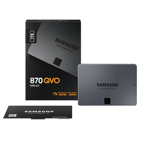 Samsung 870 QVO 1TB 2.5" SATA SSD