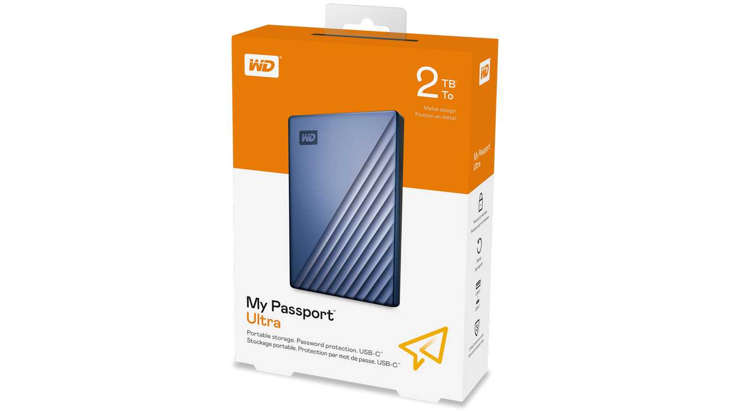 WD My Passport Ultra 2TB USB-C