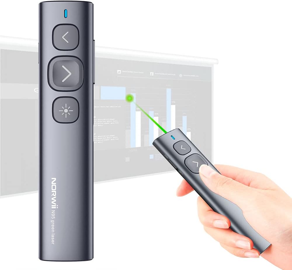 Laser Presenter Remote 100m Range
