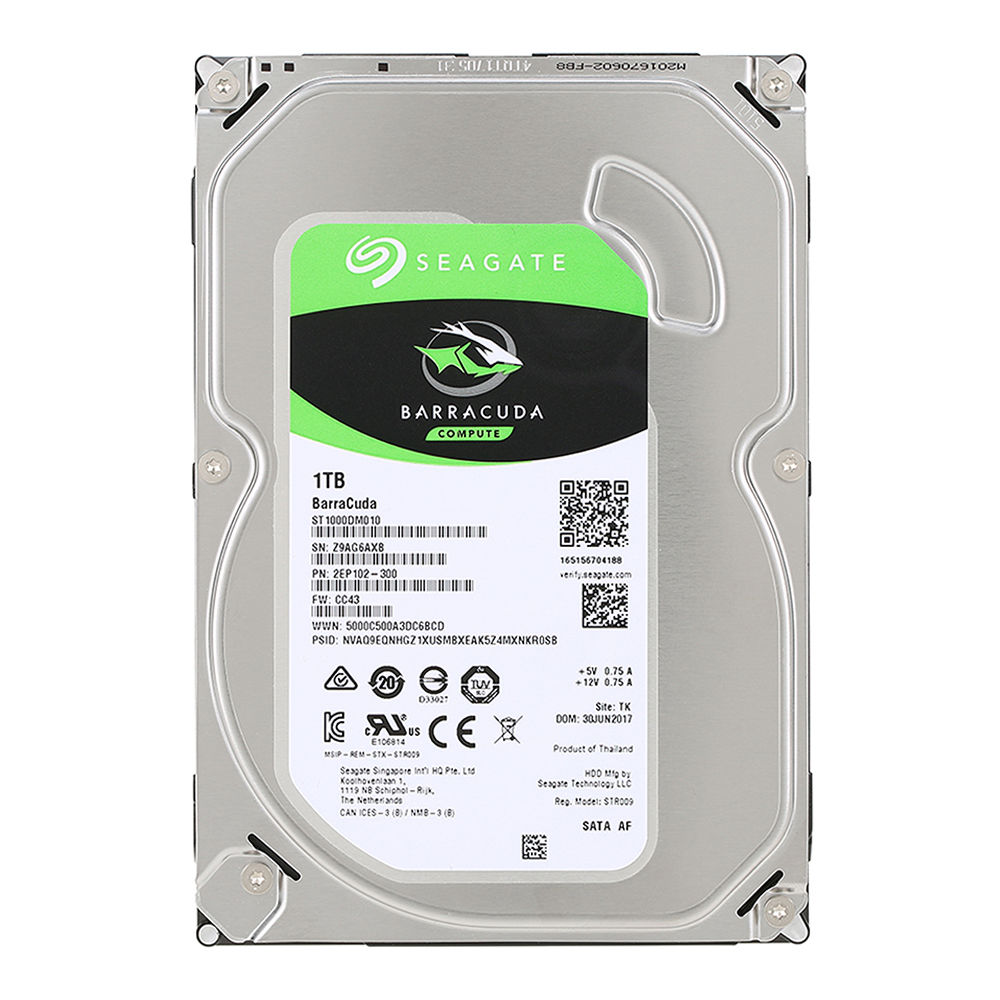 Seagate Barracuda 1TB 3.5" Internal HDD