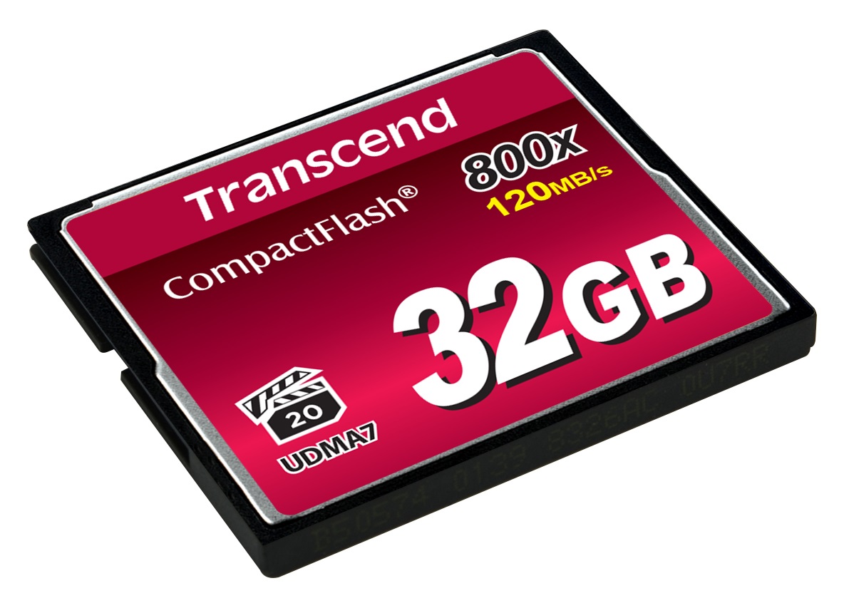 Transcend 32GB CF Card 800x