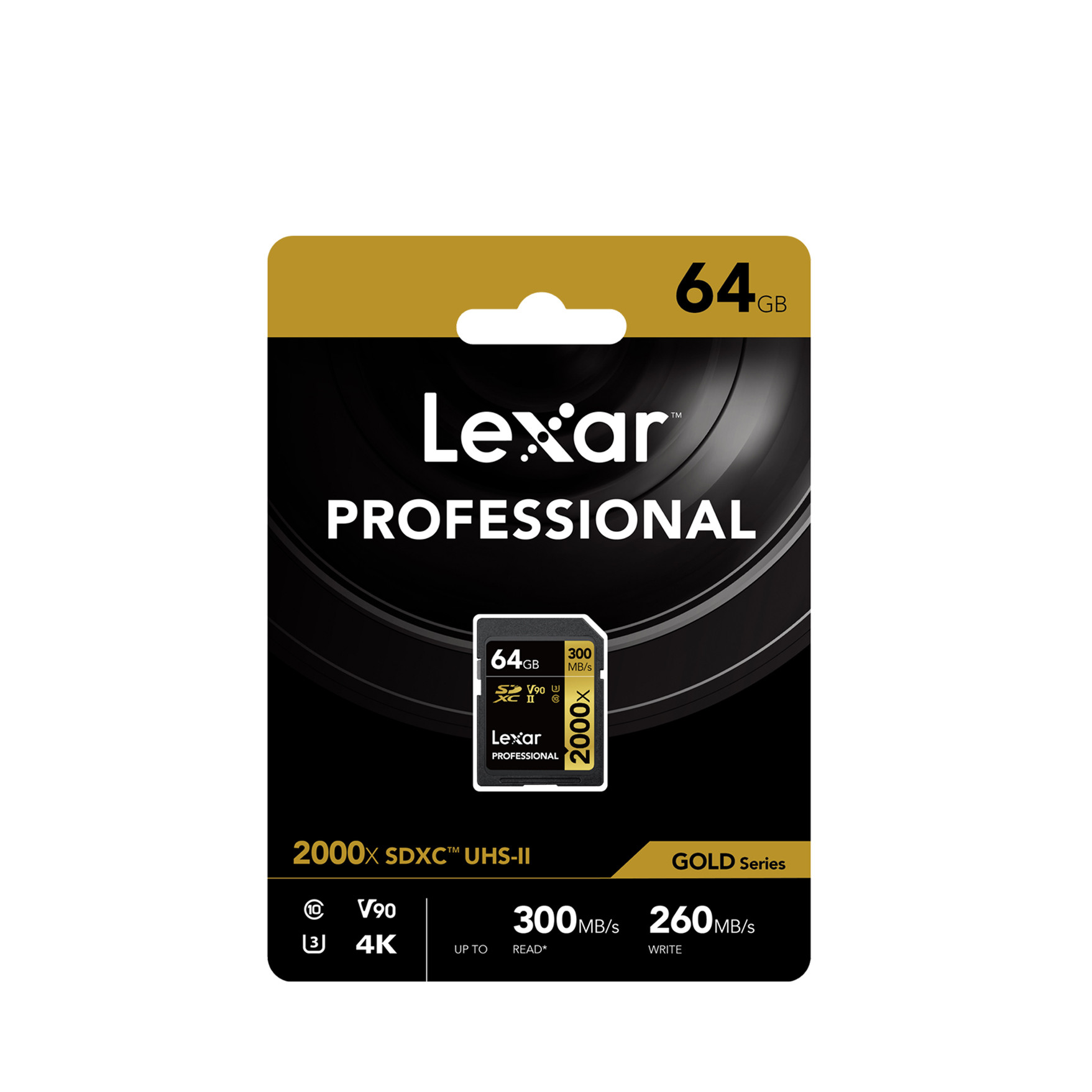 Lexar 64GB SD Card UHS-II 2000x