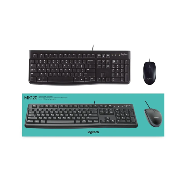 Logitech MK120 Keyboard + Mouse Combo