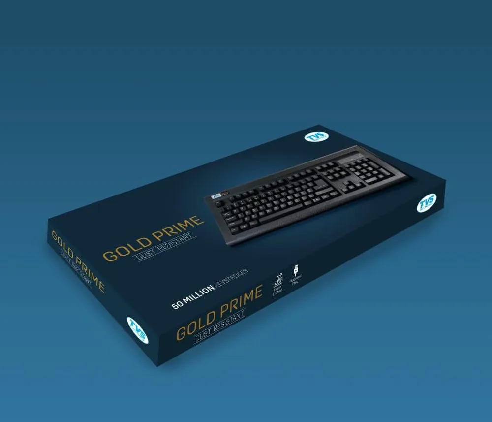 TVS Gold USB Mechanical Keyboard